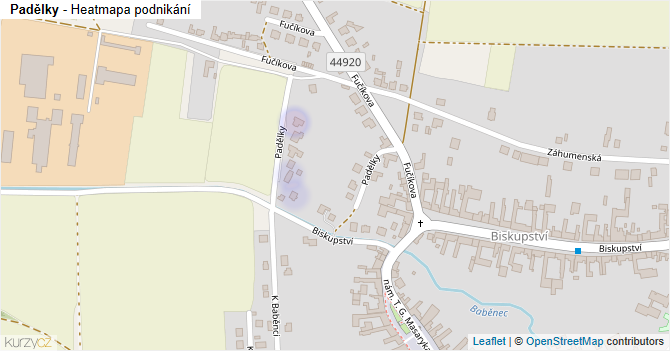 Padělky - mapa podnikání