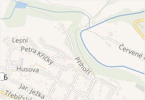 Příhoří v obci Náměšť nad Oslavou - mapa ulice