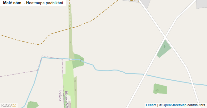 Malé nám. - mapa podnikání