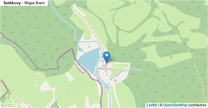 Setěkovy - mapa firem