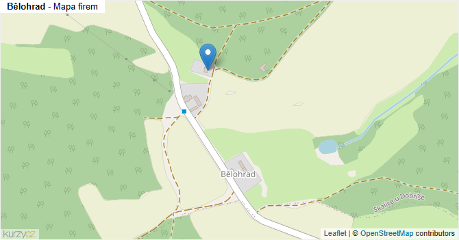 Bělohrad - mapa firem