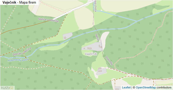 Vaječník - mapa firem