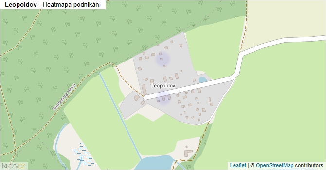 Leopoldov - mapa podnikání
