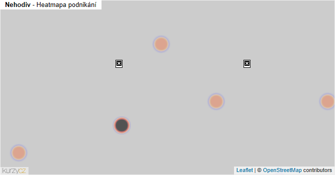 Nehodiv - mapa podnikání