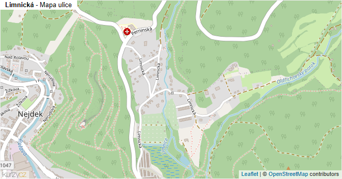 Limnická - mapa ulice