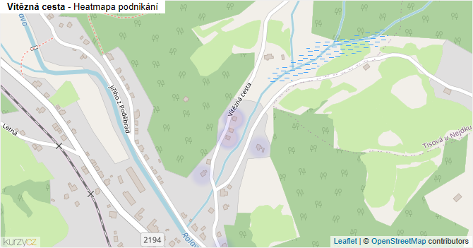Vítězná cesta - mapa podnikání