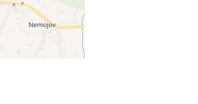 Dolní Nemojov v obci Nemojov - mapa části obce
