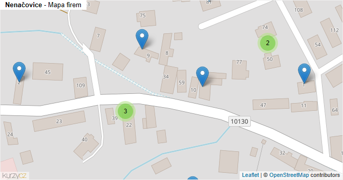 Nenačovice - mapa firem