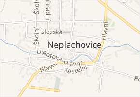 Na Návsi v obci Neplachovice - mapa ulice