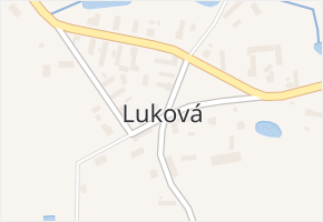 Luková v obci Nepolisy - mapa části obce