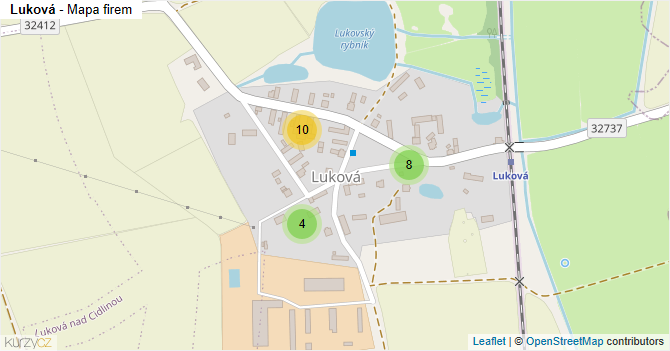 Luková - mapa firem
