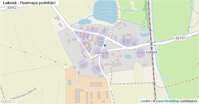 Luková - mapa podnikání