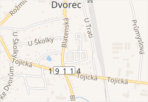 Lesnická v obci Nepomuk - mapa ulice