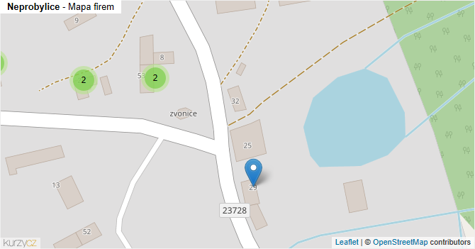 Neprobylice - mapa firem