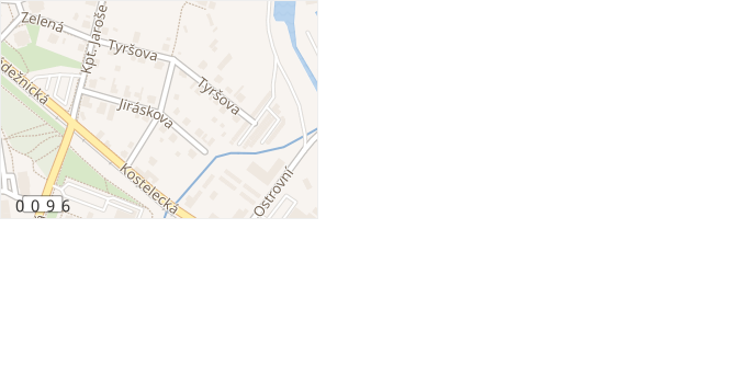 Ant. Nevole v obci Neratovice - mapa ulice