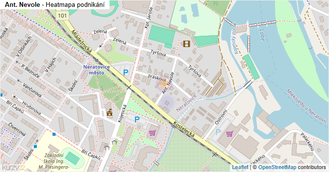 Ant. Nevole - mapa podnikání