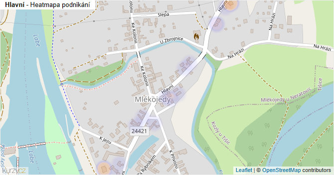 Hlavní - mapa podnikání