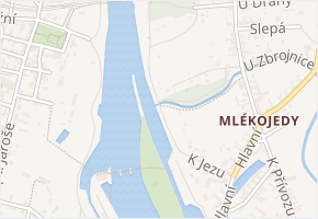 K Jezu v obci Neratovice - mapa ulice