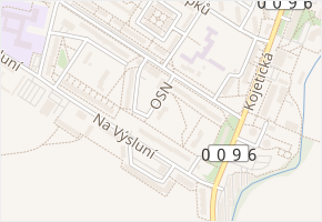OSN v obci Neratovice - mapa ulice