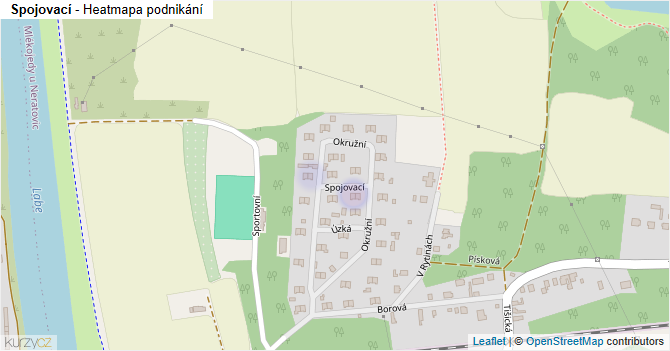 Spojovací - mapa podnikání