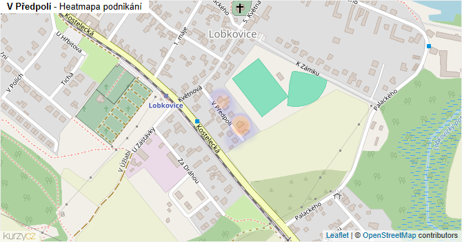 V Předpolí - mapa podnikání