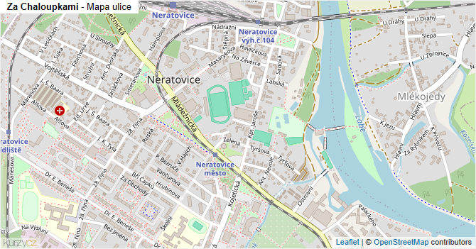 Za Chaloupkami - mapa ulice