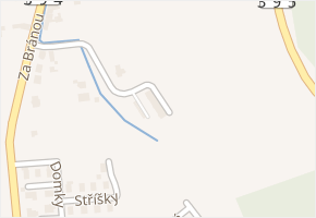 Pod Knížecím v obci Neslovice - mapa ulice