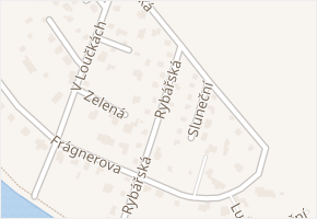 Rybářská v obci Nespeky - mapa ulice