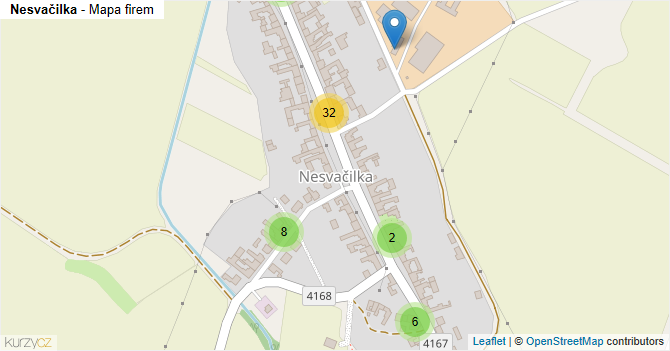 Nesvačilka - mapa firem