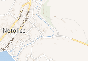 Budějovická v obci Netolice - mapa ulice