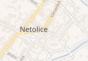Grejnarov v obci Netolice - mapa ulice