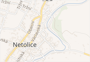 Koželužská v obci Netolice - mapa ulice