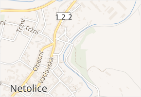 Pod Jánem v obci Netolice - mapa ulice