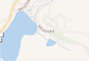 Za Mnichem v obci Netolice - mapa ulice