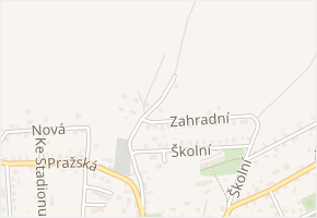K Šibernému v obci Netvořice - mapa ulice