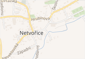 Malostranská v obci Netvořice - mapa ulice
