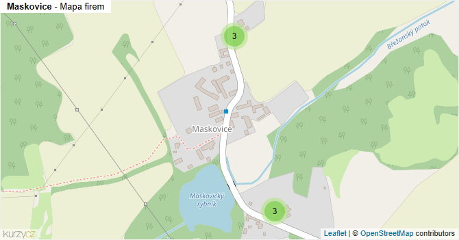 Maskovice - mapa firem