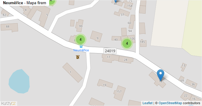 Neuměřice - mapa firem