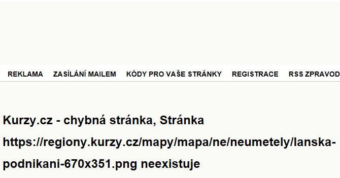 Lánská - mapa podnikání