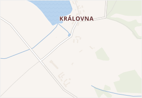 Královna v obci Neustupov - mapa ulice