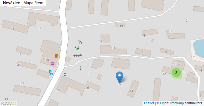 Nevězice - mapa firem