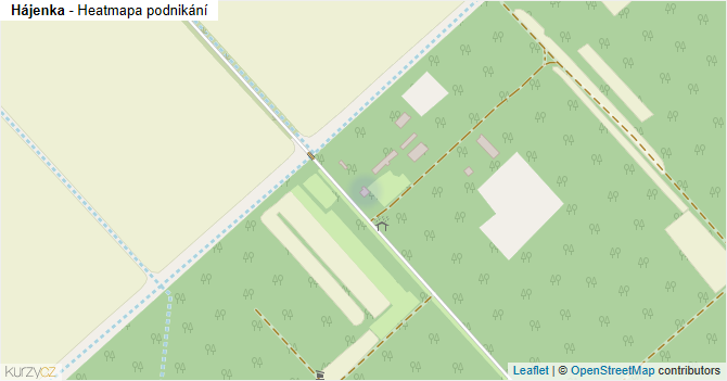 Hájenka - mapa podnikání