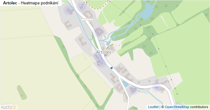 Artolec - mapa podnikání