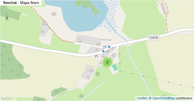 Smrčná - mapa firem