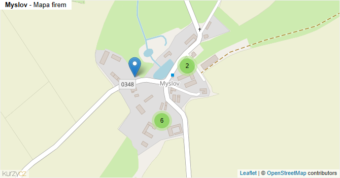 Myslov - mapa firem