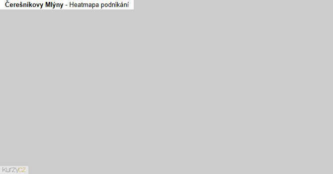 Čerešníkovy Mlýny - mapa podnikání