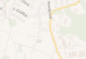 Dr. K. Tučka v obci Nová Paka - mapa ulice