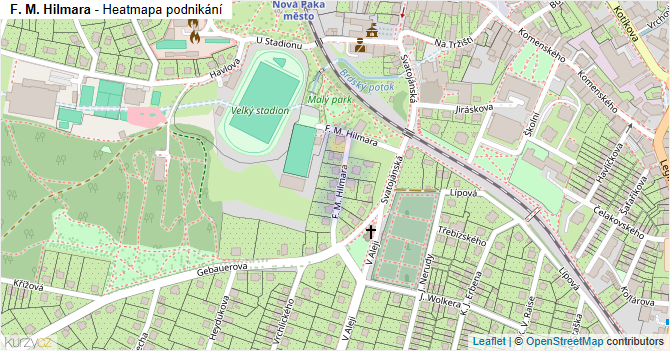 F. M. Hilmara - mapa podnikání
