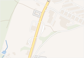 Pražská v obci Nová Paka - mapa ulice