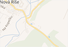 Krasonická v obci Nová Říše - mapa ulice